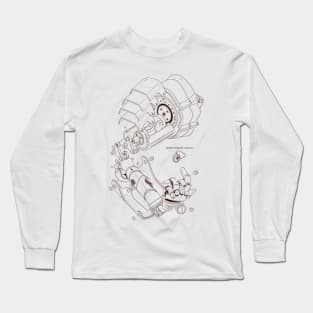 Elric arm LINEART Long Sleeve T-Shirt